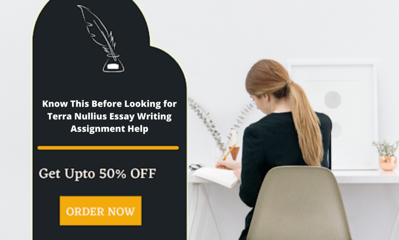 Terra Nullius Essay Writing Assignment Help