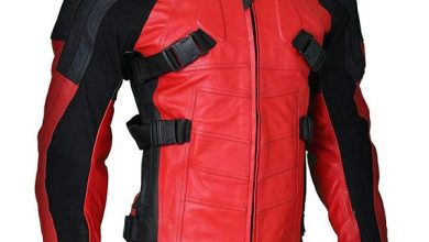 Photo of Deadpool Leather Jacket With Bugs
